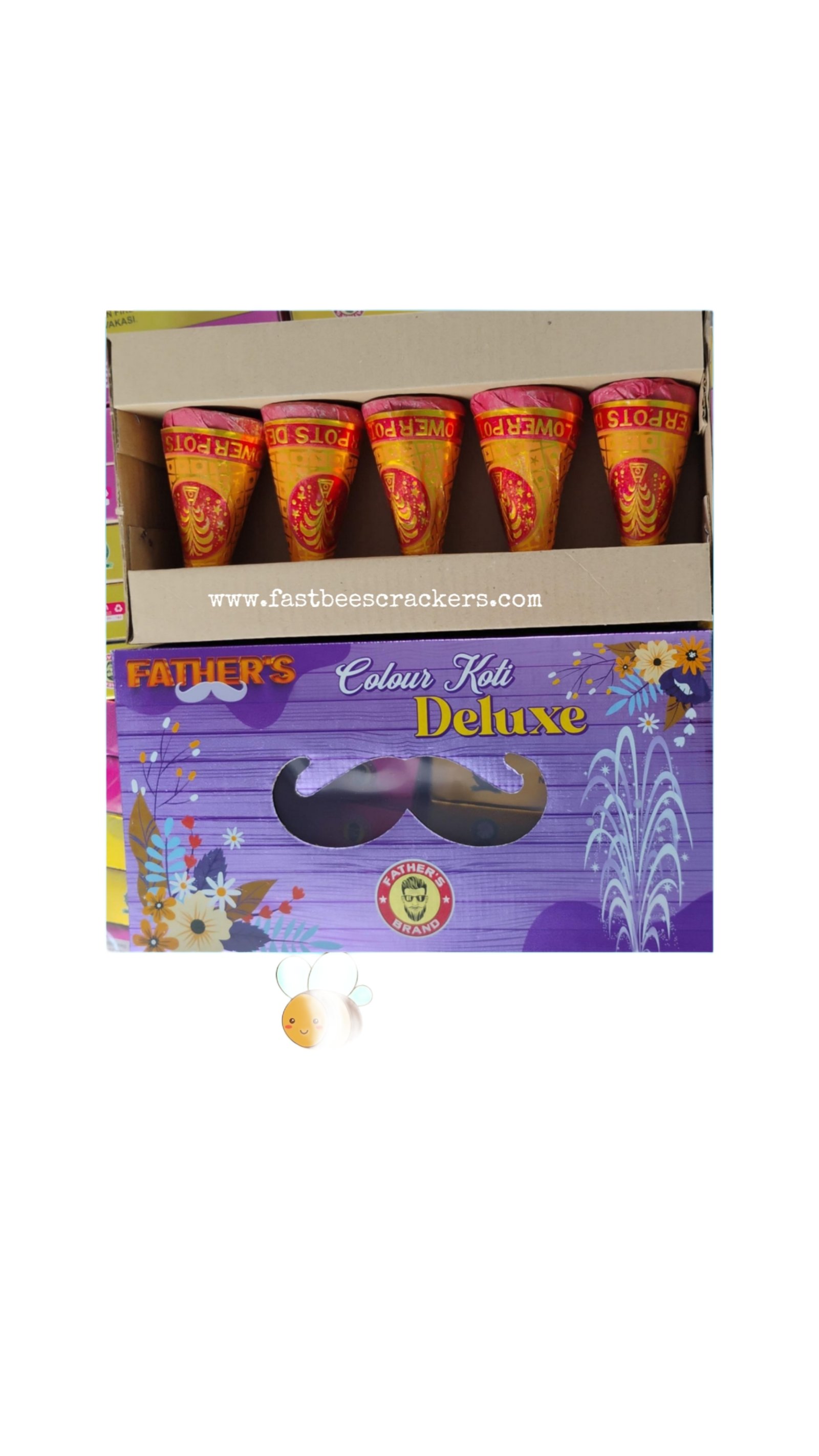 Flower Pot Colour Koti DLX (5 Pcs)